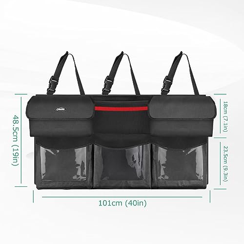 Trunk Organizer for Car, 6 Storage Compartments 40x19inch - view 6