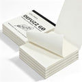 White Lint Remover Sticky Sheets, 8 Pack 50 Sheets Each (100×80mm)