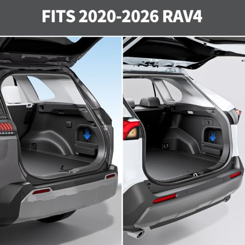 Trunk Organizer Side Panel with Divider for Toyota RAV4 2020-2026 - view 4