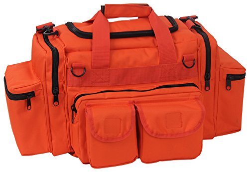 EMT Bag Emergency Response Gear Storage Bag, Orange - view 2
