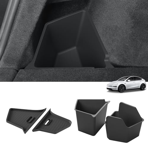 Rear Trunk Storage Bins for Tesla Model Y Juniper 2025 2026