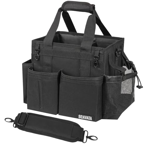 Compact Wearable Cleaning Caddy with Handle & Shoulder Straps