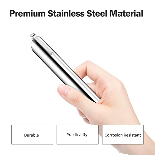 Restaurant Crumb Sweepers, Restaurant Crumb Cleaner, High Quality Stainless Steel Crumb Scraper, Crumber Tool for Waiters, Waitresses and Servers (1 PACK, Silver) - view 2