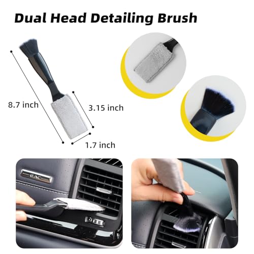 Car Cleaning Kit Interior Brushes Car Detailing Brushes AC Cleaner 10PCS - view 4