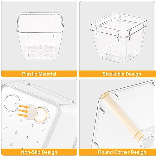 13-Piece Drawer Organizers with Non-Slip Silicone Pads, 5-Size - view 5