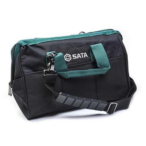 13-Inch Portable Tool Bag with Waterproof Construction and Multiple Interior and Exterior Pockets, Tool Storage and Organizer - ST95181 - view 2