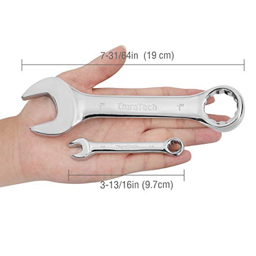 Stubby Combination Wrench Set, SAE, 11-piece, 3/8'' to 1'' - view 5