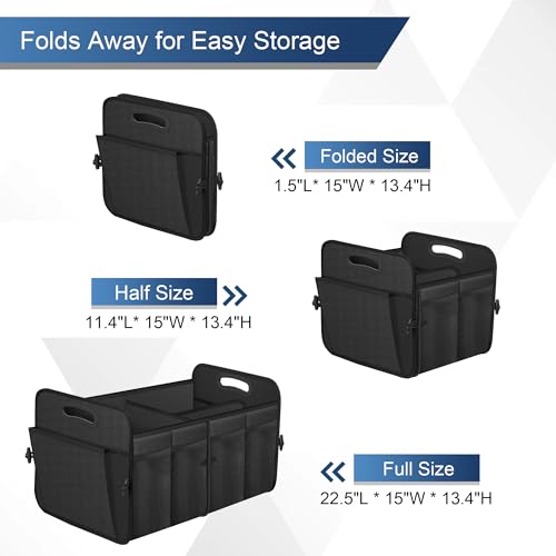 Large Collapsible Trunk Organizer - Car Organizer for Suv/Jeep,72L - view 5