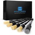 5pcs Car Detailing Brush Set,Boar Hair Detailing Brushes