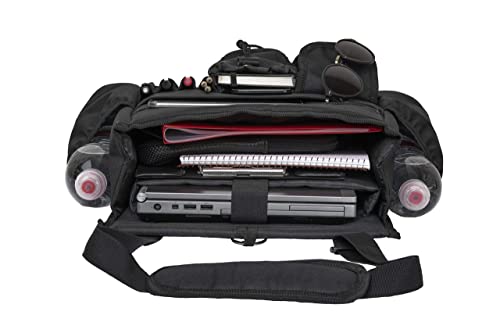 Car Front Seat Organizer [2025 UPDATED] with Dedicated Tablet and Laptop Storage Stabilizing Side Straps Soft Adjustable Shoulder Strap and Hardened Buckles Your Office Away from Office. - view 2