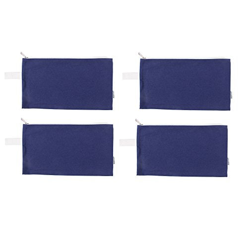 100% Cotton 16oz Heavy Duty Multi-purpose Canvas Zipper Tool Bag Organize Storage Pouch 4-pack - view 2
