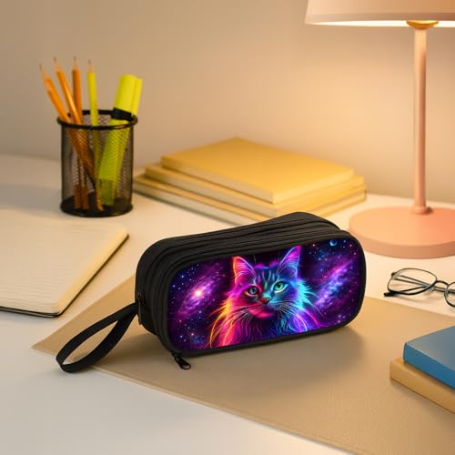 Pencil Pouch with Hand Strap, School Pencil Case for Kids Boys Girls - view 5