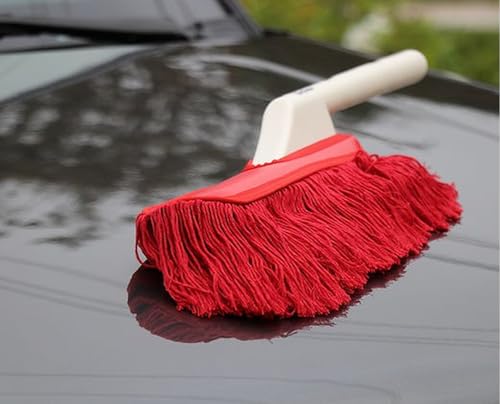 Standard Model with Plastic Handle and Red Wax Treated Cotton Mop 62443 - view 2