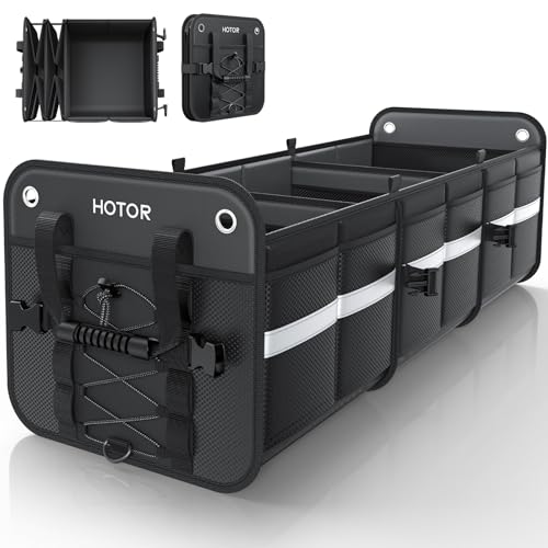 Trunk Organizer for SUV – Car Storage Box Collapsible Car Organizer