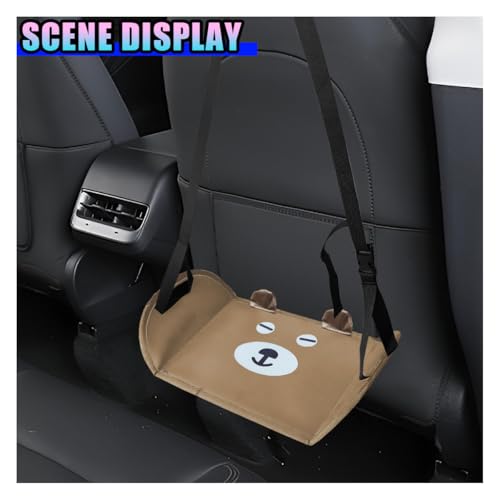 Cute Car Foot Hammock, Adjustable Height Auto Seat Footrest, Eyes - view 3