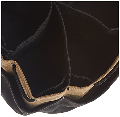 CLC 1148 Drawstring Bucket Bag, 18 Pocket, Black - view 4