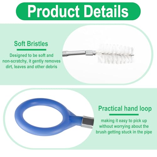 Auto Sunroof Drain Cleaning Tool, 120 Inch Flexible Tube Cleaning Brush - view 3