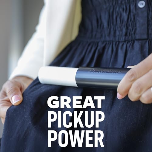 Retractable Lint Rollers 2-Pack, Portable Travel-Size Lint Removers for Pet Hair on Clothes, Furniture & Car, 3 in x 8.5 in Mini Rollers, 30 Sticky Sheets Each - view 2