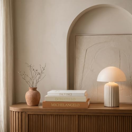 3-Piece Linen Decorative Book Box Set, Fabric Covered Fake Books for Shelf Decor, Modern Aesthetic Storage Books with Secret Compartment, Neutral Home Decor (Terracotta-Beige-White) - view 5