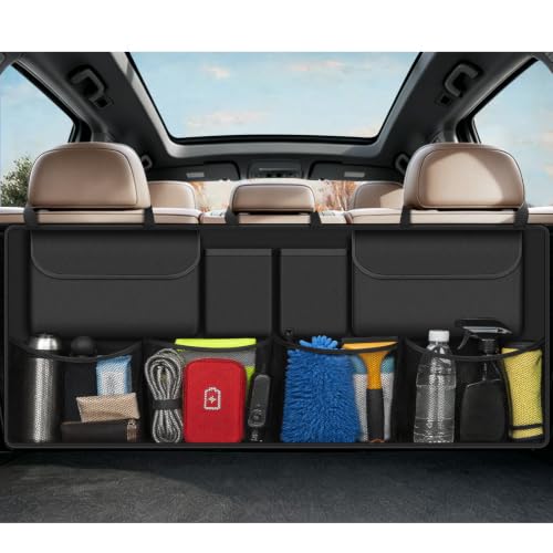 Car Trunk Organizer Large Capacity Backseat Trunk Organizer Storage for SUV