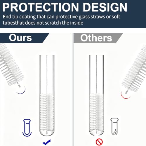 Straw Cleaner Brushes Sets for Stanley Mug,A Set of 12,Crevice Cleaning Brush Long Straw Brushfor Sippy Cup,Tumbler,Water Bottle - view 4