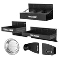 5Pcs Magnetic Toolbox Shelf, Tray and Holder Set