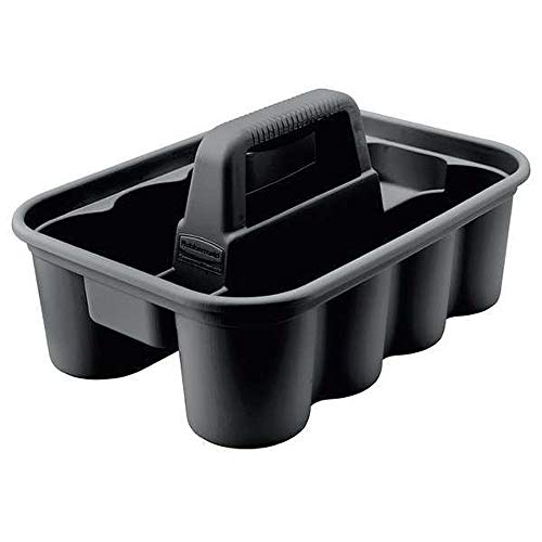 Deluxe Carry Caddy, Holds 8 Bottles, Black
