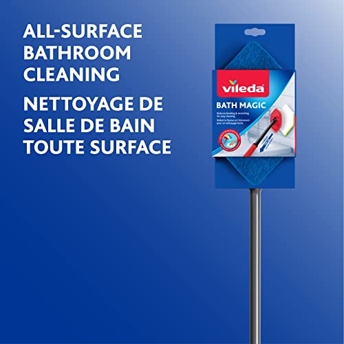 Bath Magic Bathroom and Tub Mop | Multisurface Cleaning Mop | Safe to Use on Tile, Glass, Ceramic, Bathtub, Shower Surfaces - view 2
