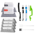 12PCS Window Track Cleaning Set, Groove Gap Cleaning Brush Kit