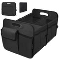 Trunk Organizer, Collapsible Waterproof Multi-Functional car Trunk Grocery Organizer Storage for SUVs & Sedans, Car Accessories for Women/Men, 3 Compartments