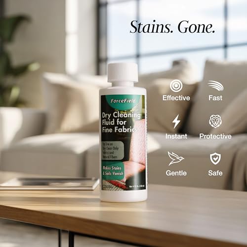 Dry Cleaning Fluid for Fine Fabrics, 4 oz – Professional Strength Spot Remover for Silk, Wool, and Delicate Upholstery - view 2