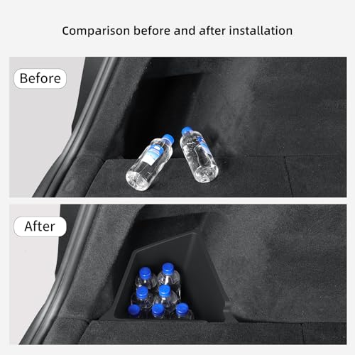 Rear Trunk Storage Bins for Tesla Model Y Juniper 2025 2026 - view 5