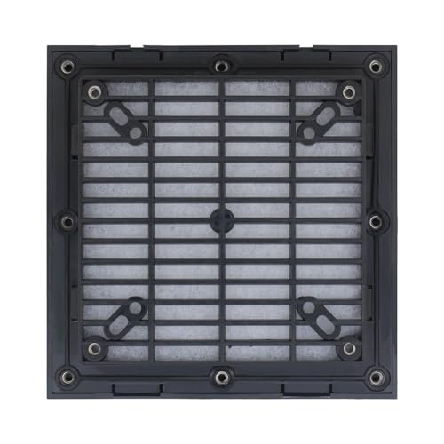 Cabinet Filter Set Shutters Fan Grille Air Ventilation System Fan Filter Dust-proof Louver Ventilation - view 3