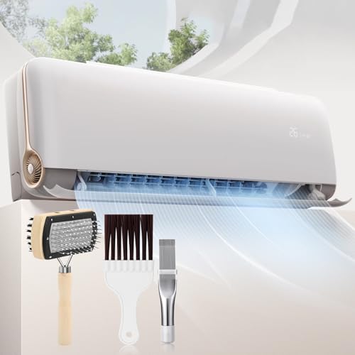 3Pcs Air Conditioner Condenser Fin Cleaning Brush Refrigerator Coil Cleaning Brush Supplies, Stainless Ac Coil Cleaner, Evaporator Coil Cleaner, Mini Split Cleaning Kit Fridge Cleaner Tool - view 5