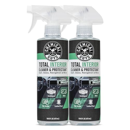 Total Interior Cleaner & Protectant, New Car Scent, 16 oz