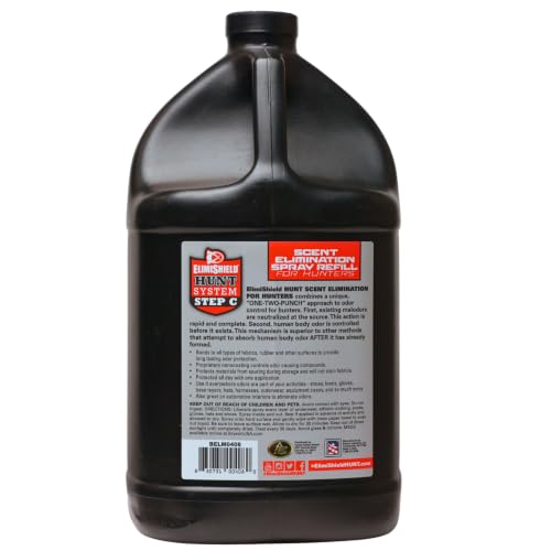Hunt Gallon Refill Scent Eliminator: Odor Neutralizing Hunting Gear Treatment – Long-Lasting 60-Day Human Scent Control, Fabric-Safe Formula - view 2
