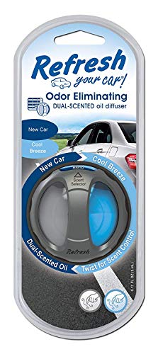 ! E300865304 Dual Scent Diffuser, New Car/Cool Breeze