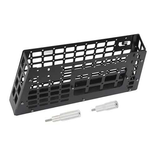 For Toyota FJ Cruiser (XJ10) 2007-2022 MOLLE Panel Storage Basket Trunk Shelf Organizer Interior Rear Cargo Racks Holder (Driver Side Storage Box)