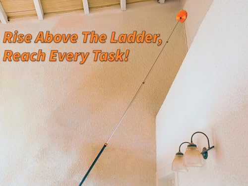 4-13 ft Cobweb Duster with Extension Pole 20 Foot High Reach - view 6
