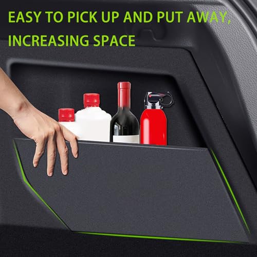 2Pcs Car Trunk Divider Storage Shelf for Honda CR-V 2023-2026, Rear Cargo Organizer Partition Board, Trunk Storage Separator Panel - view 2