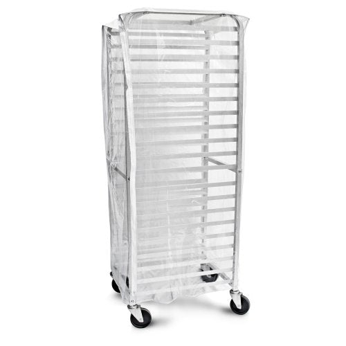 Clear Plastic Sheet Pan/Bun Pan Rack Cover, 20-Tier - view 2