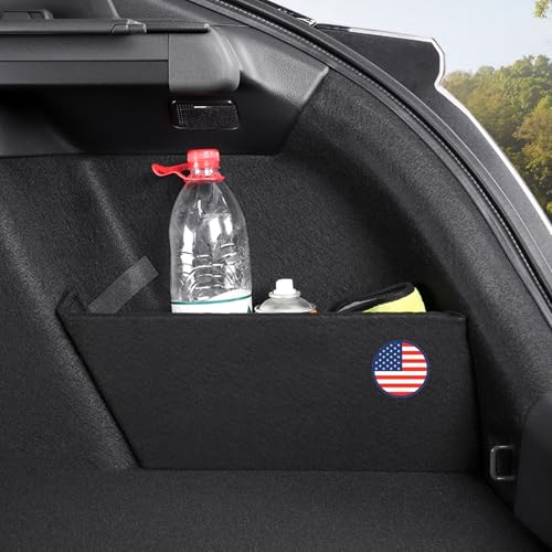 2PCS Rear Trunk Organizer Side Divider Board Compatible with Honda Civic 10th Gen 2016 2017 2018 2019 2020 2021 Accessories - ONLY for Sedan - view 6