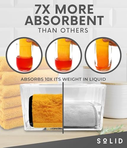 Multipurpose Plush Microfiber Cleaning Cloth Towel for Household, Car Washing, Drying & Auto Detailing - 11" x 22" (6) - view 6