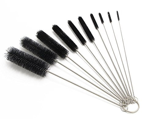 10 Pcs 8.2 Inch Tube Cleaning Brushes, Nylon Cleaner Brush