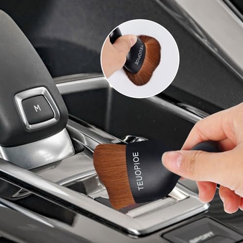 Car Detailing Brush for Interior Dusting and Air Vents,Bronze - view 6