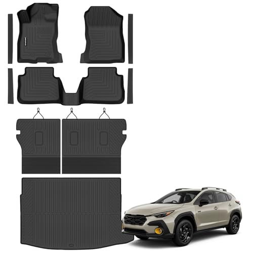 Floor Mats & Trunk Mat & Backrest Mats for 2026 Subaru Crosstrek Hybrid