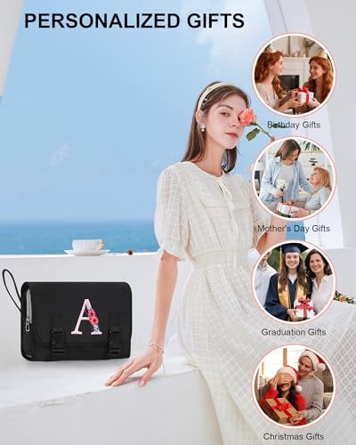 Birthday Gifts for Women, Hanging Travel Toiletry Bags for Teens, P - view 5