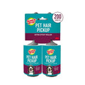 Pet Hair Extra Sticky Lint Roller,200 Sheets Total, 2 Pack