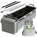 Car Trunk Organizer,115L Heavy Duty Collapsible Trunk Storage