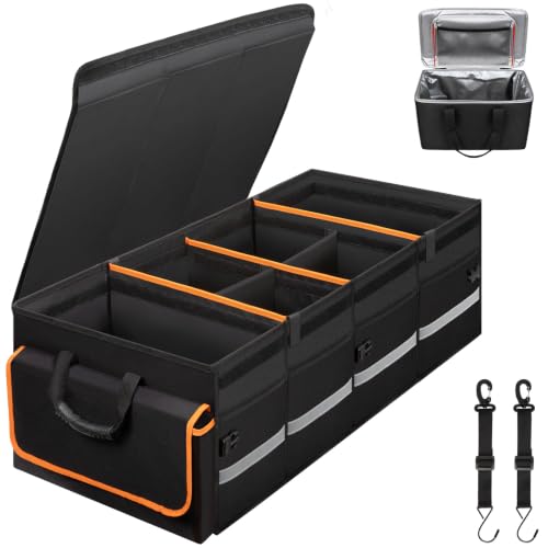 Car Trunk Organizer and Storage for Car, SUV & Sedan, Extra Large